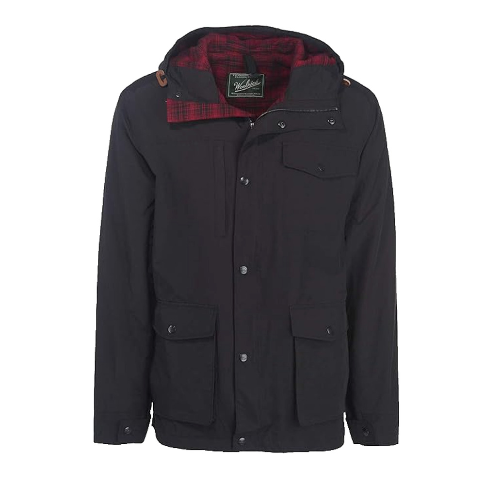 Woolrich Transition Lumberjack Plaid Lined Parka Jacket Coat Olive Green XL Men